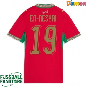 Marokko Youssef En-Nesyri #19 Replik Heimtrikot Damen WM 2026 Kurzarm